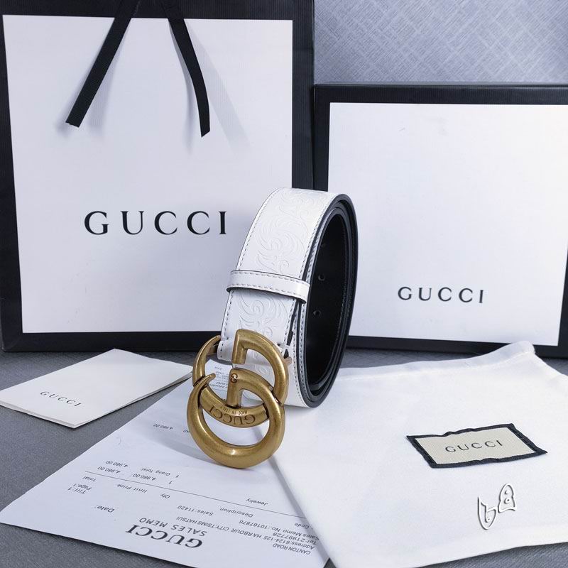 Gucci belt 38mmX90-125cm lb (28)