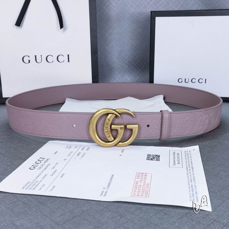 Gucci belt 38mmX90-125cm lb (30)