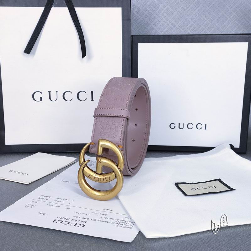 Gucci belt 38mmX90-125cm lb (31)