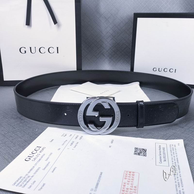 Gucci belt 38mmX90-125cm lb (4)