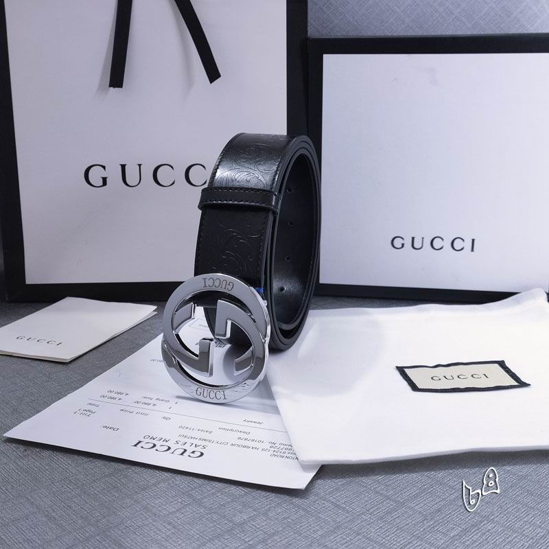 Gucci belt 38mmX90-125cm lb (5)