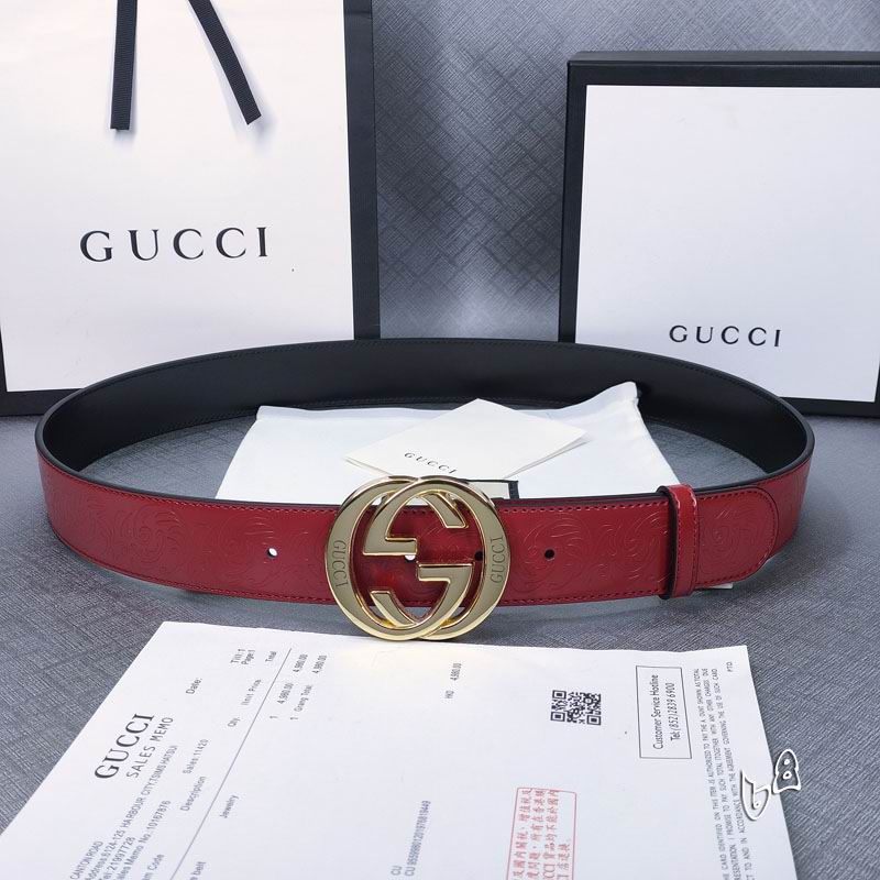 Gucci belt 38mmX90-125cm lb (7)