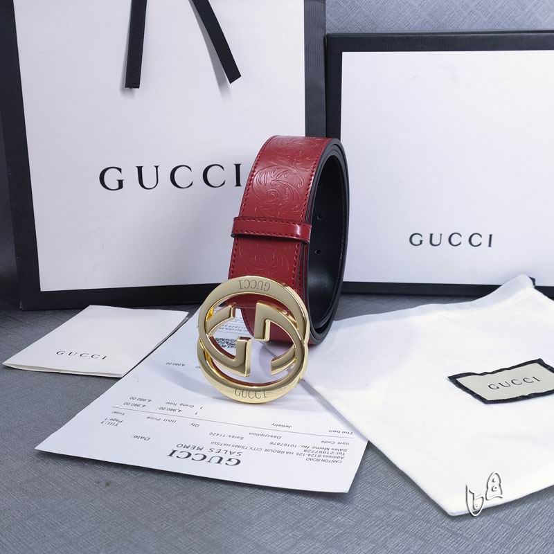 Gucci belt 38mmX90-125cm lb (8)