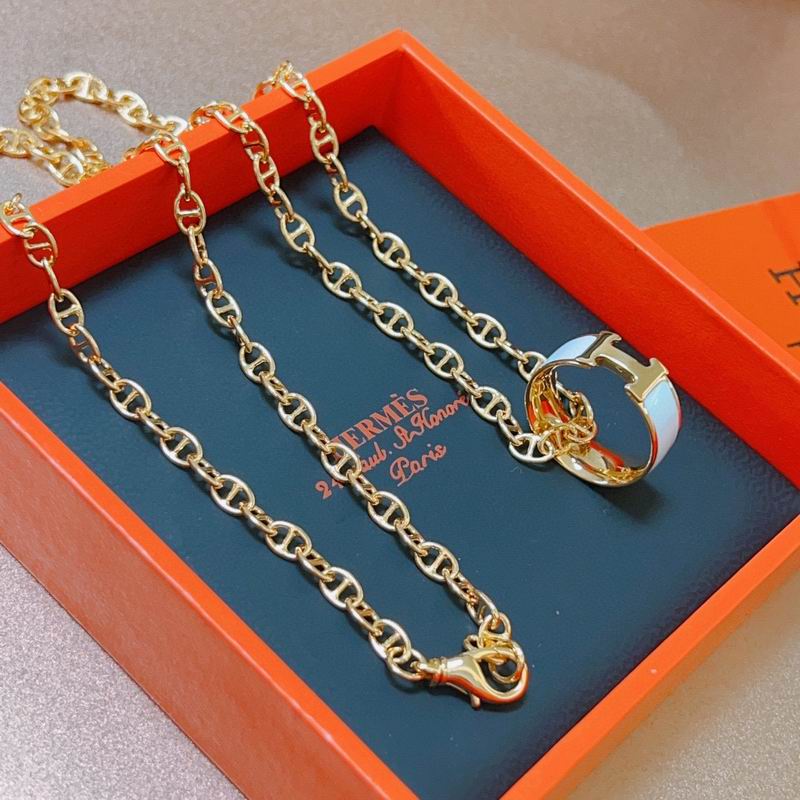 Hermes Necklace 01lyr02 (4)
