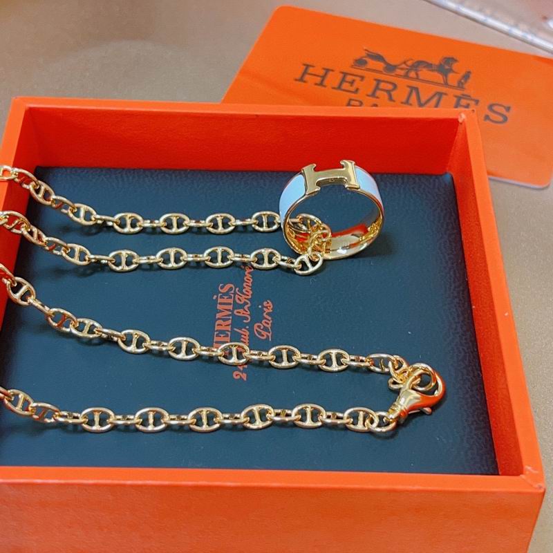 Hermes Necklace 01lyr02 (9)