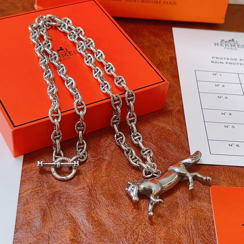 Hermes Necklace 01lyr03 (4)