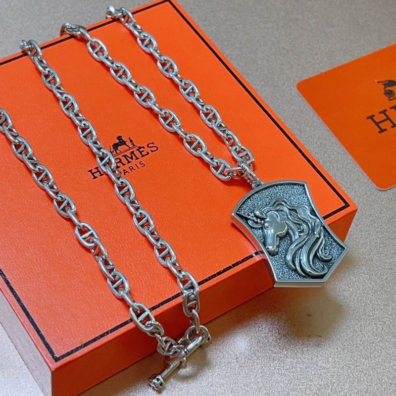 Hermes Necklace 01lyr05 (4)