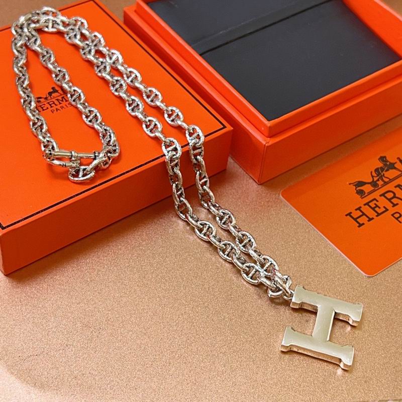 Hermes Necklace 01lyr06 (5)