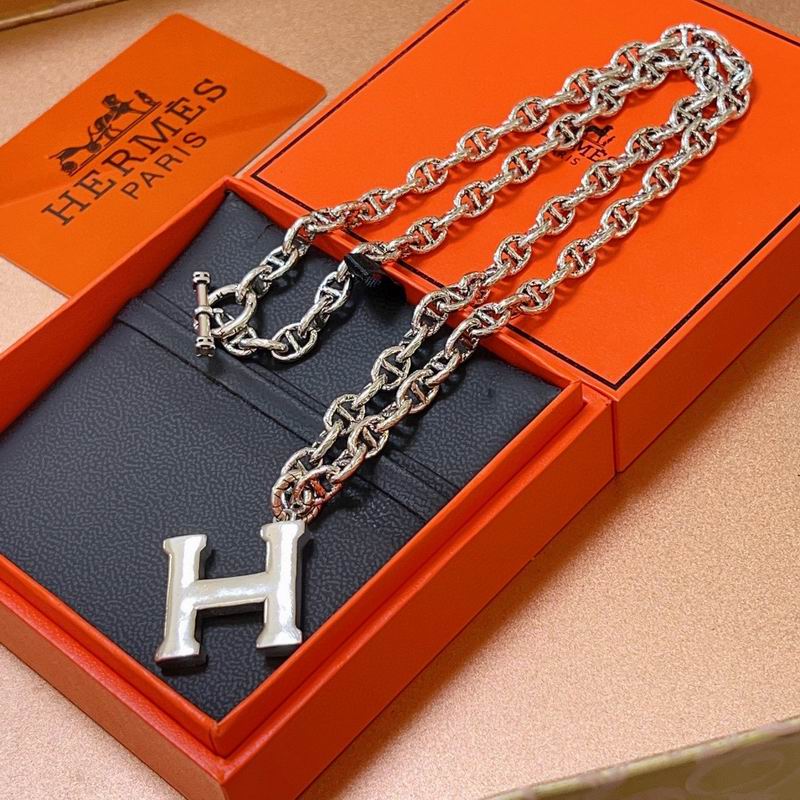 Hermes Necklace 01lyr06 (8)