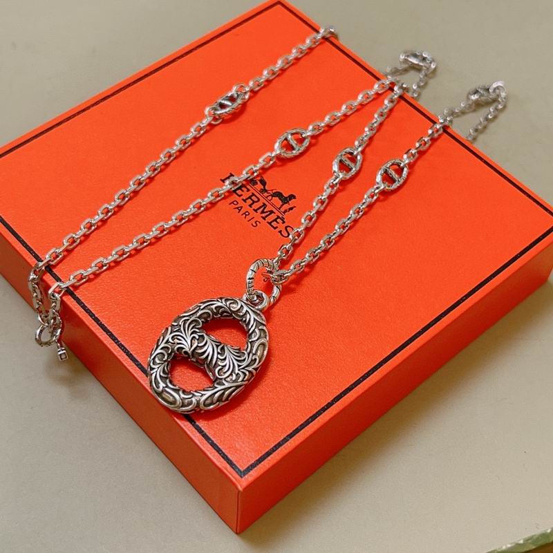 Hermes Necklace 01lyr07 (4)
