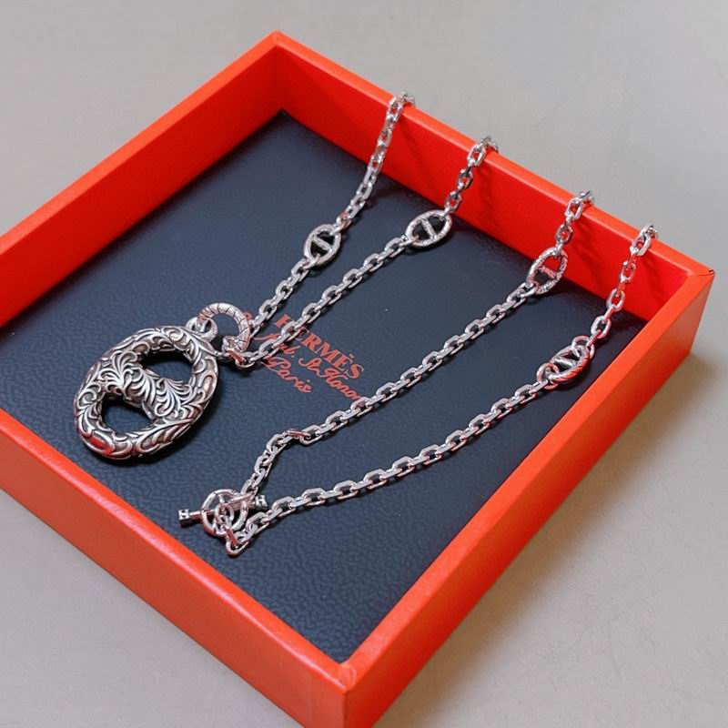 Hermes Necklace 01lyr07 (7)