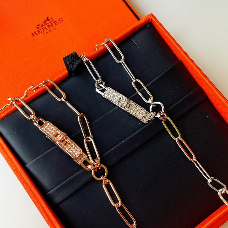 Hermes Necklace 03lyr19 (3)