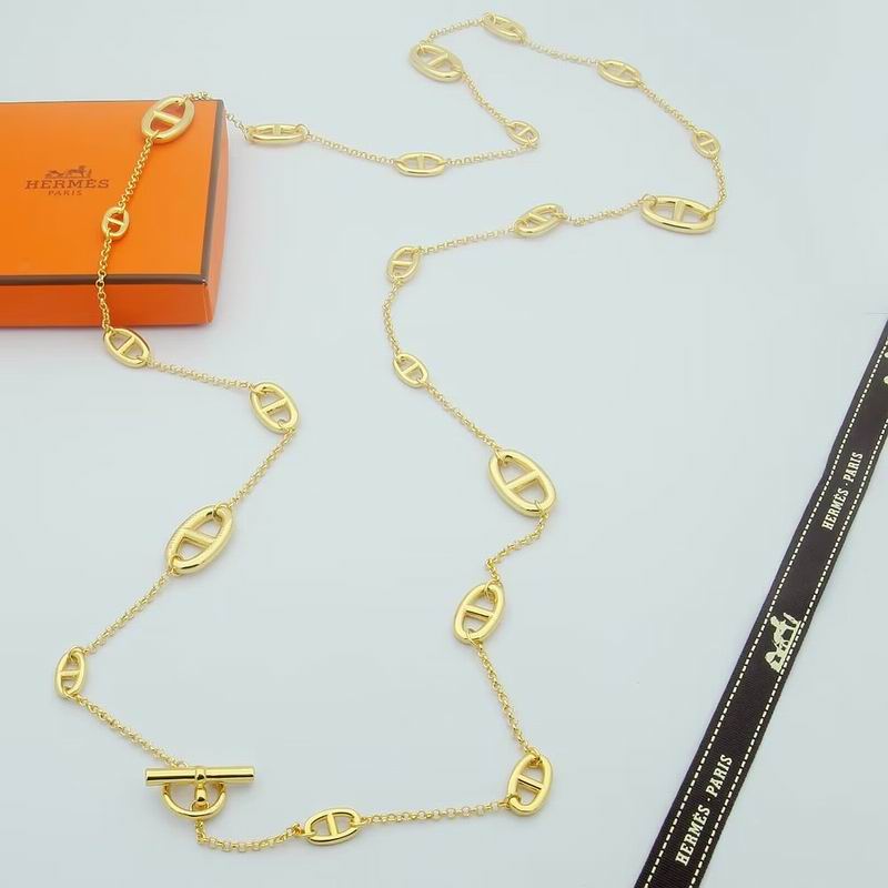 Hermes Necklace 03lyr21 (5)