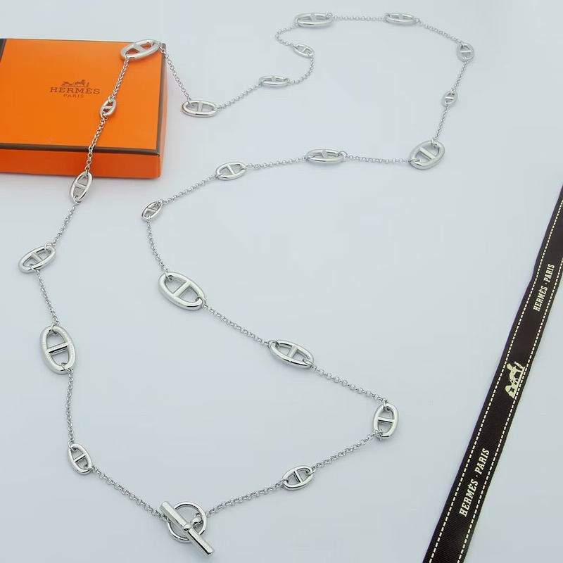 Hermes Necklace 03lyr21 (7)