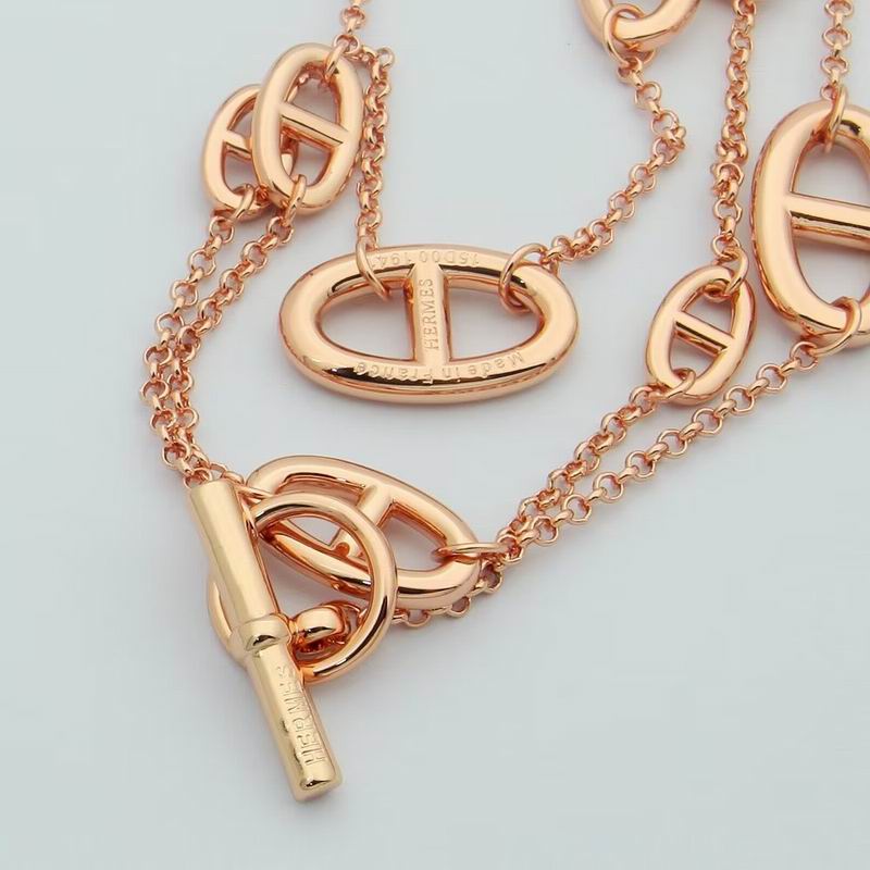 Hermes Necklace 03lyr21 (8)
