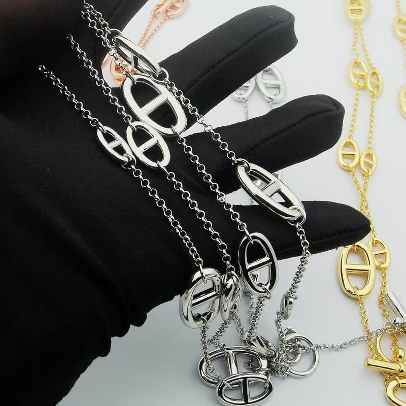 Hermes Necklace 03lyr21 (9)