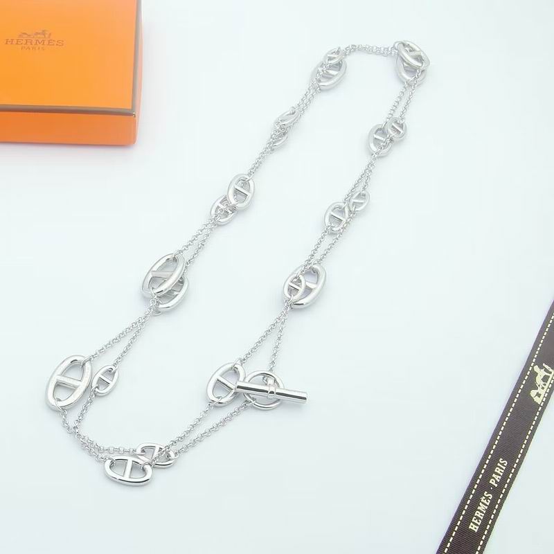 Hermes Necklace 03lyr25 (6)