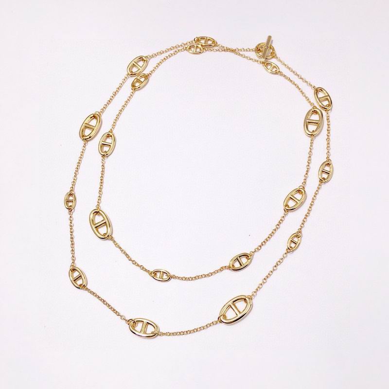 Hermes Necklace 03lyr29 (1)