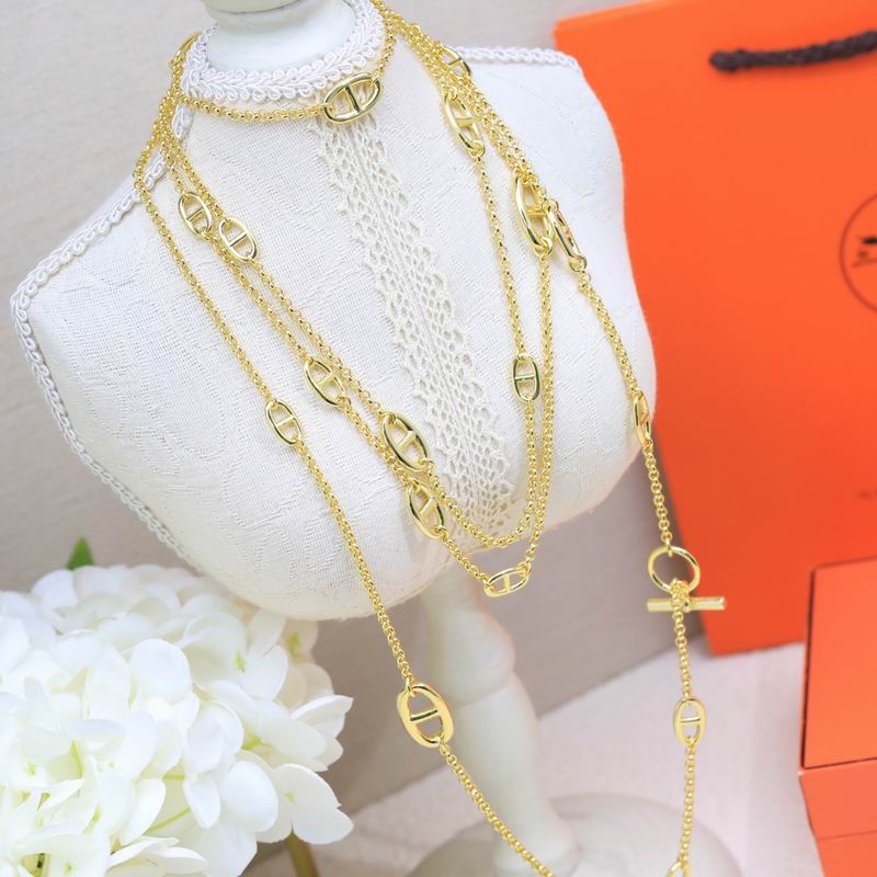 Hermes Necklace 03lyr30 (12)
