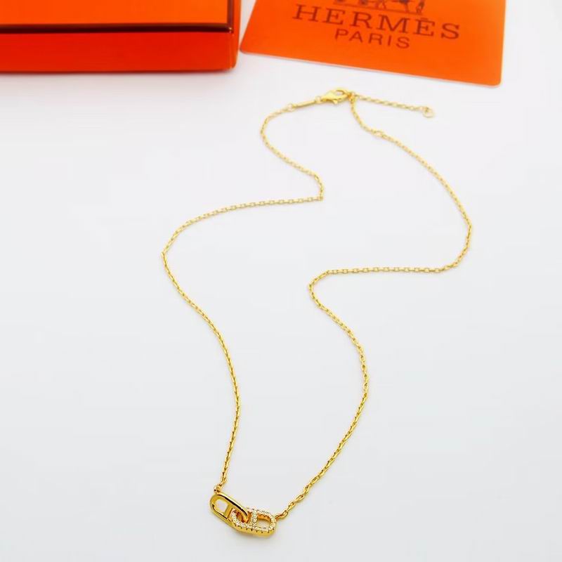 Hermes Necklace 03lyr31 (6)