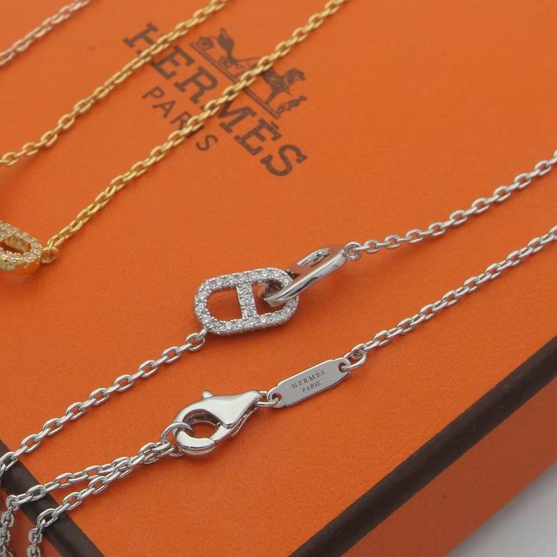Hermes Necklace 03lyr31 (8)