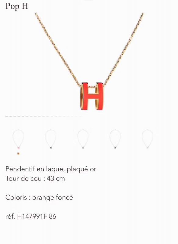 Hermes Necklace 03lyr32 (2)