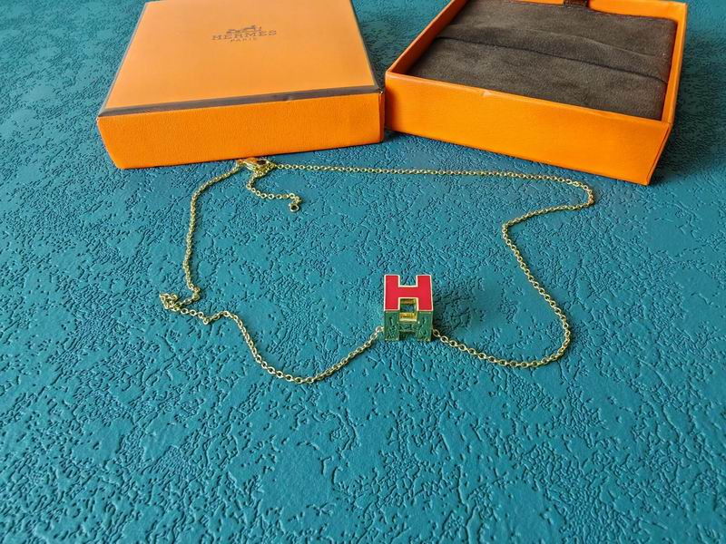 Hermes Necklace 04lyr42 (9)