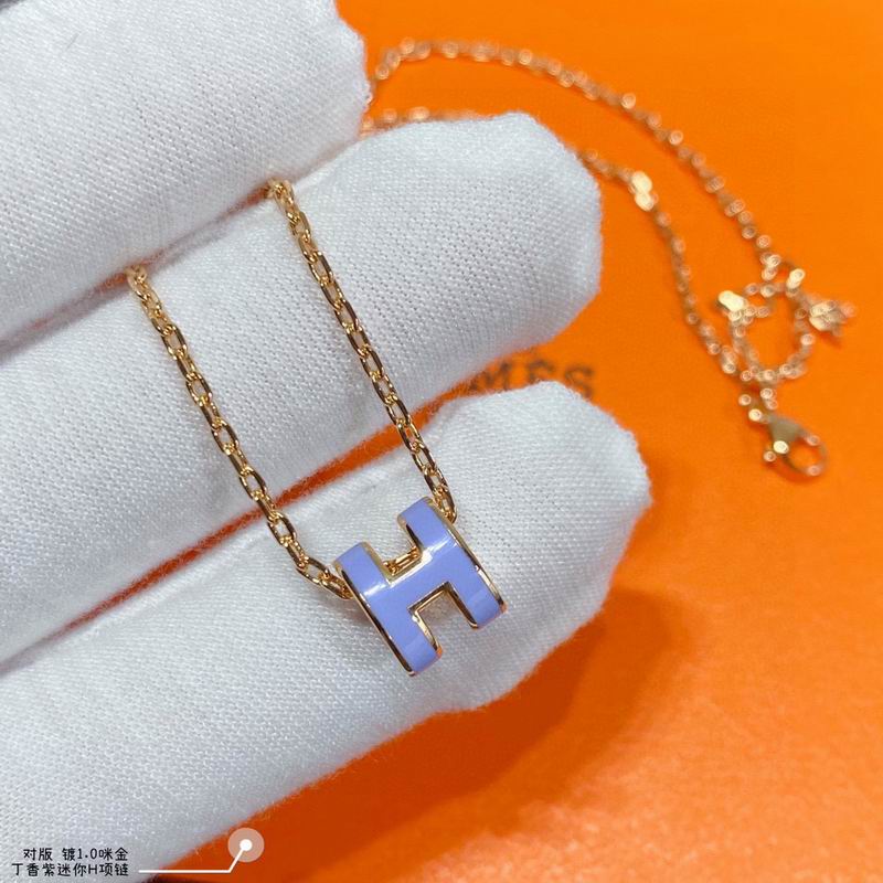 Hermes Necklace 04lyr44 (3)