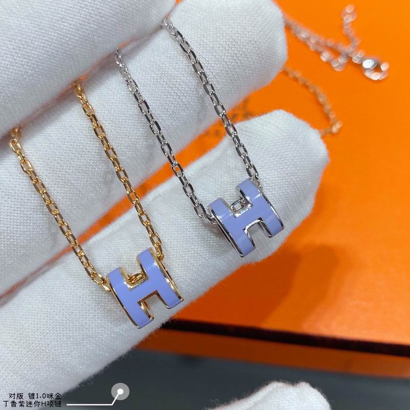 Hermes Necklace 04lyr44 (4)