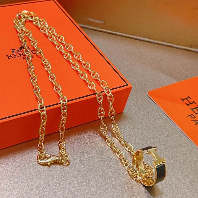 Hermes Necklace 04lyr45 (1)