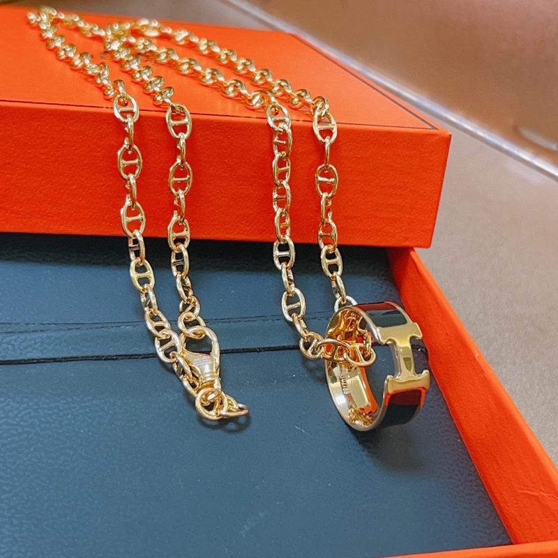 Hermes Necklace 04lyr45 (9)