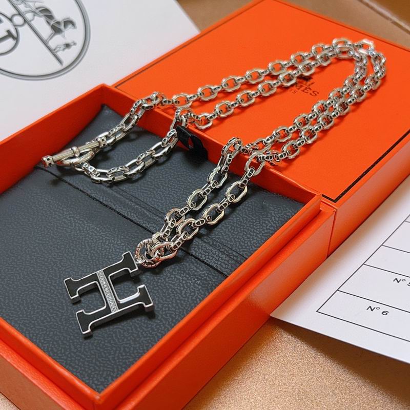 Hermes Necklace 04lyr46 (8)