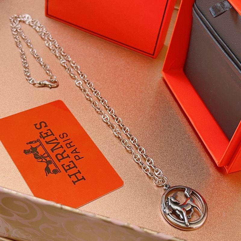 Hermes Necklace 04lyr48 (2)