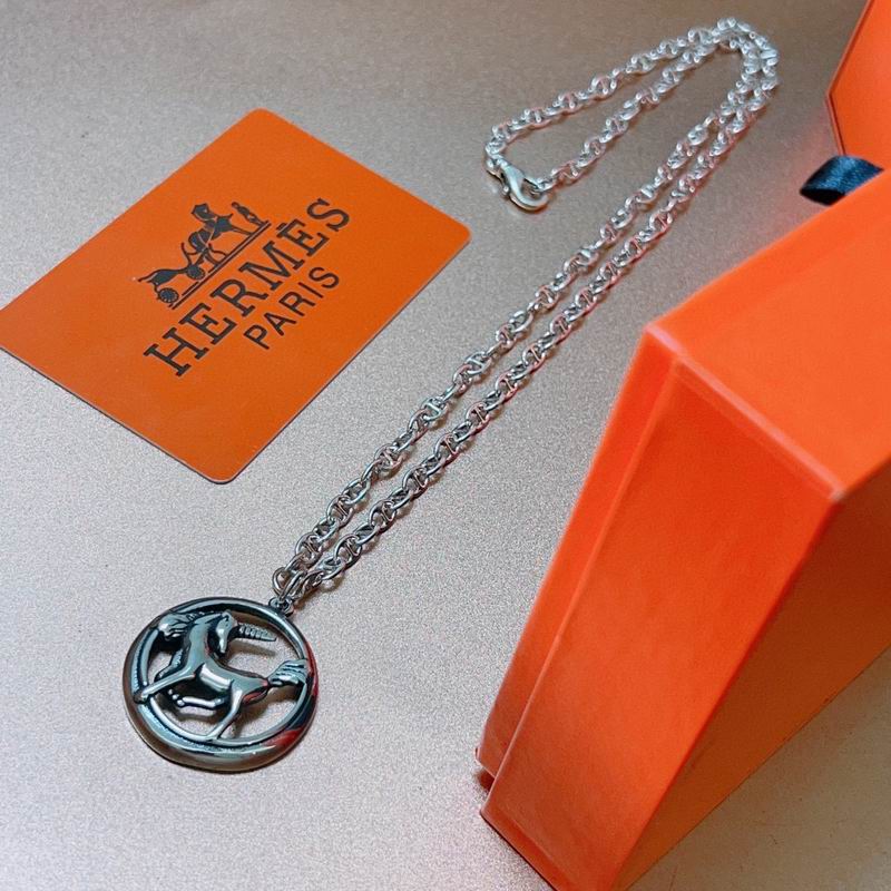 Hermes Necklace 04lyr48 (3)