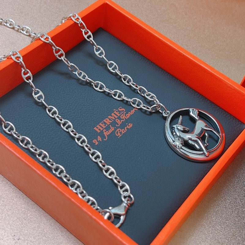 Hermes Necklace 04lyr48 (4)