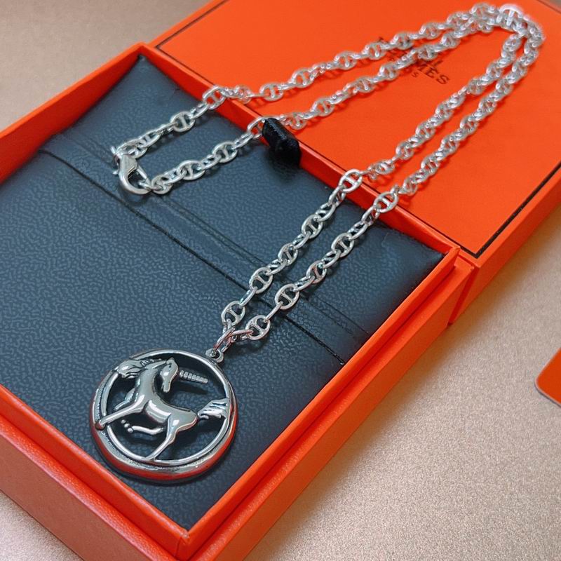 Hermes Necklace 04lyr48 (6)