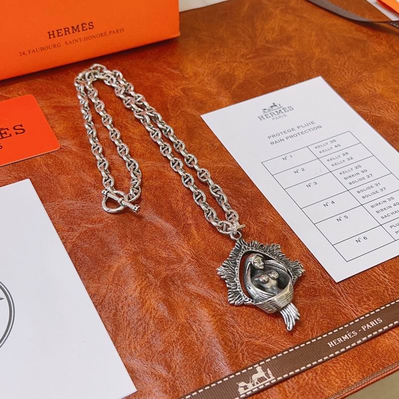 Hermes Necklace 04lyr49 (2)