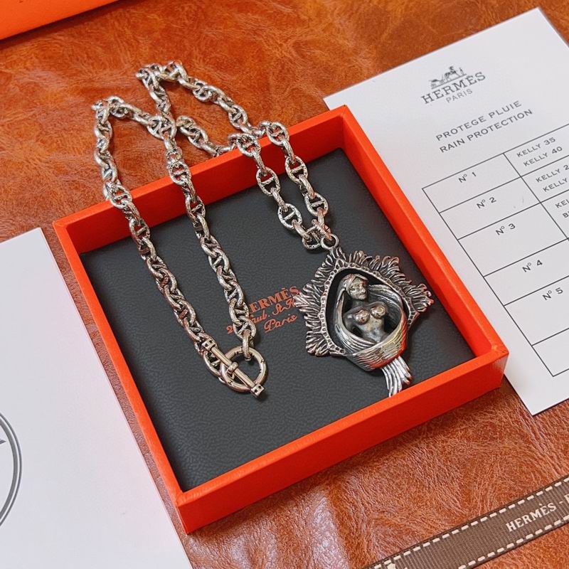 Hermes Necklace 04lyr49 (4)
