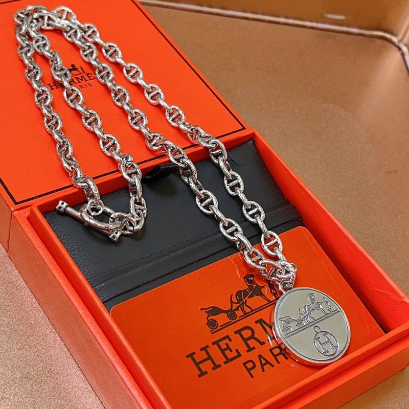 Hermes Necklace 04lyr50 (1)