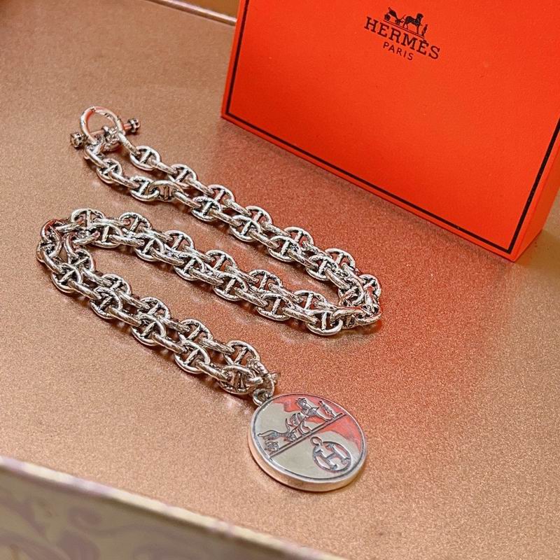 Hermes Necklace 04lyr50 (2)