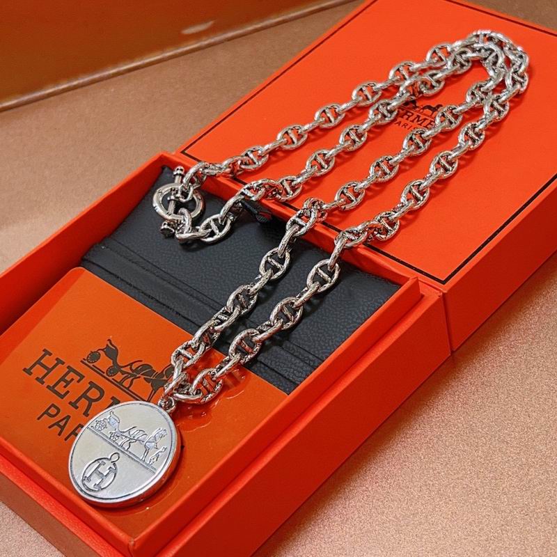 Hermes Necklace 04lyr50 (3)