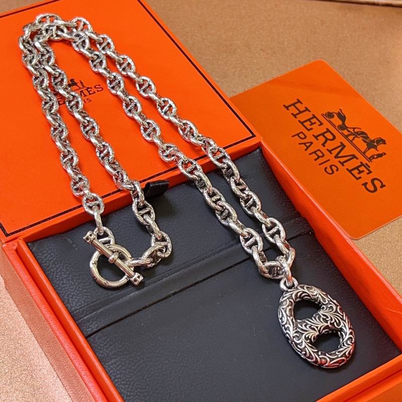 Hermes Necklace 04lyr51 (1)