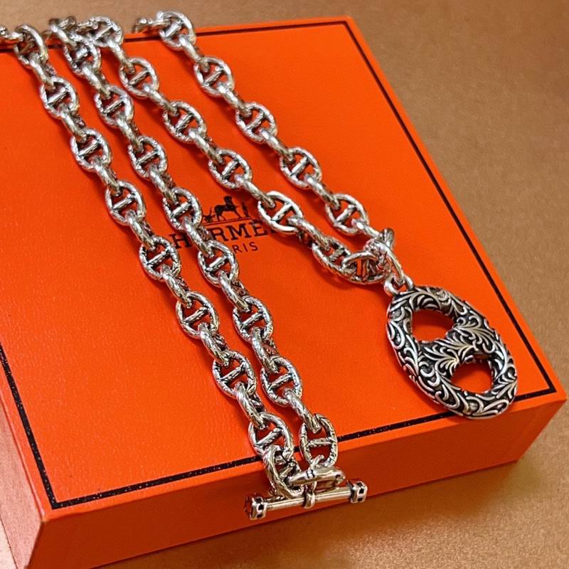 Hermes Necklace 04lyr51 (2)