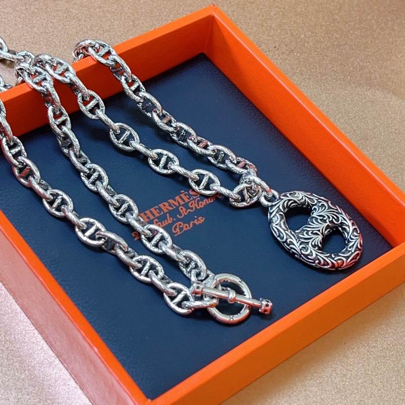 Hermes Necklace 04lyr51 (5)