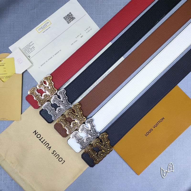 LV belt 38mmX90-125cm lb (36)