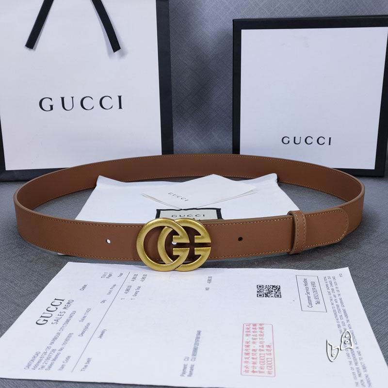 Gucci belt 30mmX90-125cm lb (1)