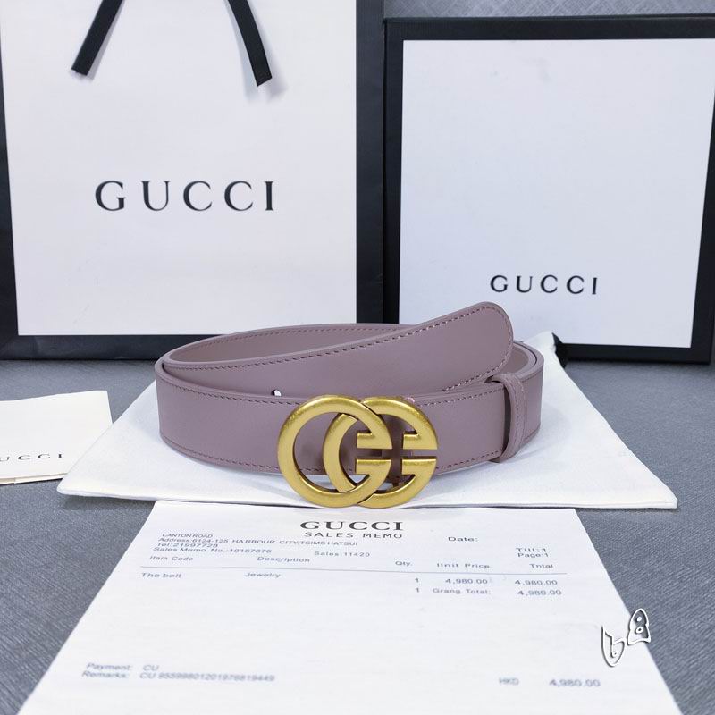 Gucci belt 30mmX90-125cm lb (12)