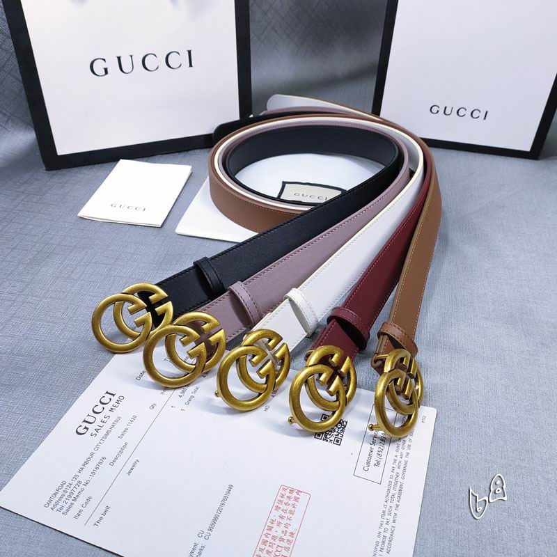 Gucci belt 30mmX90-125cm lb (17)