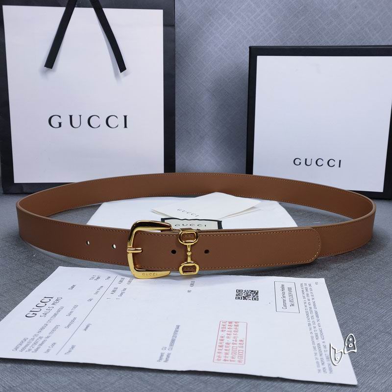 Gucci belt 30mmX90-125cm lb (24)
