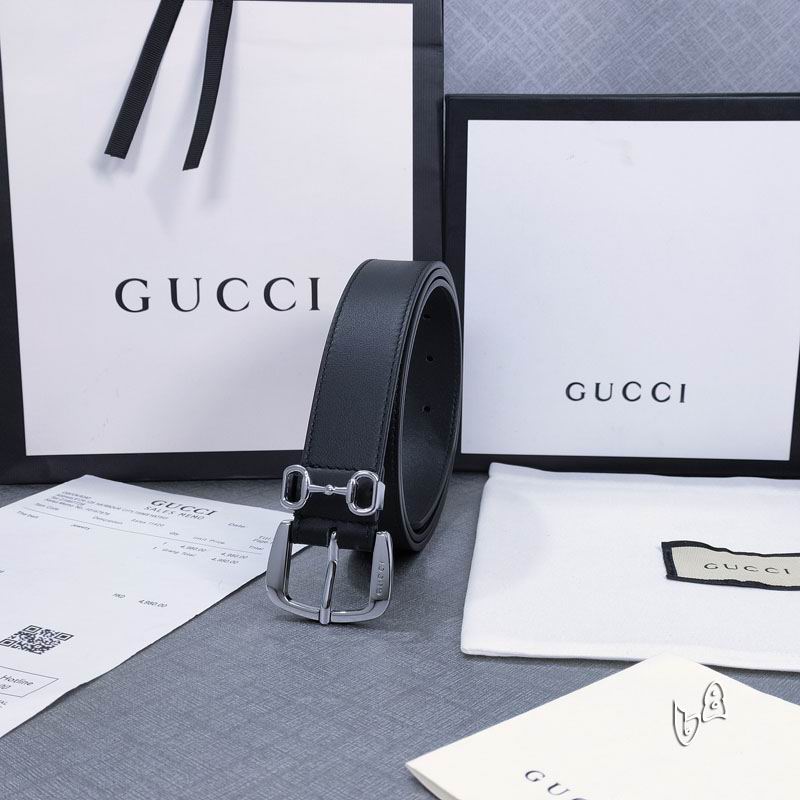 Gucci belt 30mmX90-125cm lb (28)